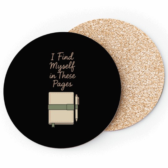 Journaling Aesthetic Creative Planner Life Writing Coasters