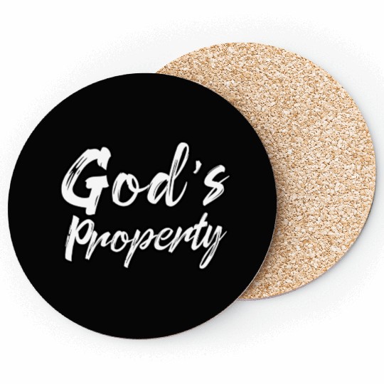 God's Property 152-1 Coasters