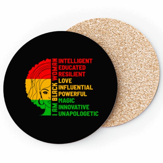Juneteenth Day Coasters