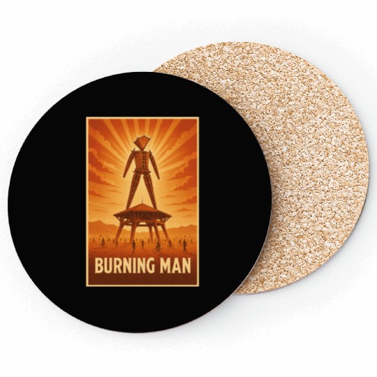 Burning Man Coasters