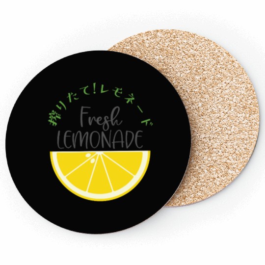 Fresh Lemonade Lemon Slice Coasters