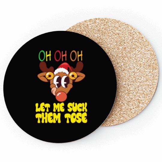 Hell Yeah I Suck Toes Weird Festive Embarrassing C Coasters