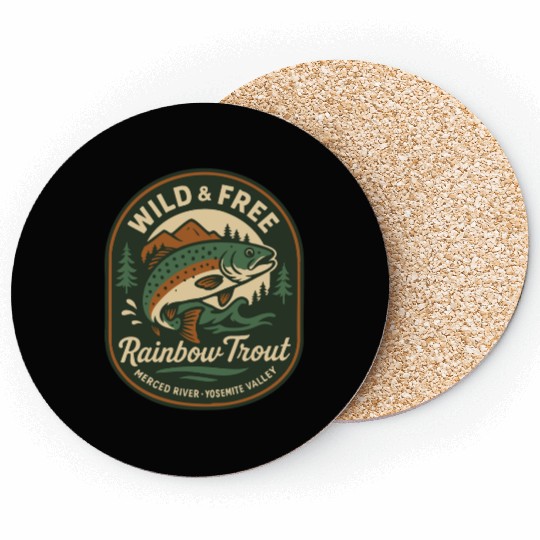 Rainbow Trout Coasters