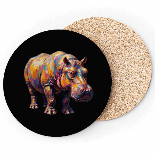 The Hippo Isn’t for Everyone. Just 718 Pieces. Coasters