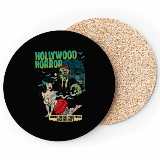 Hollywood Horror B-Movie Madness Coasters