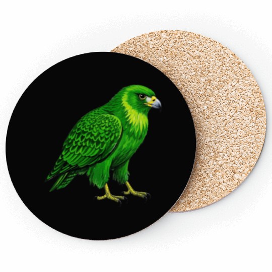 Green hawk Coasters