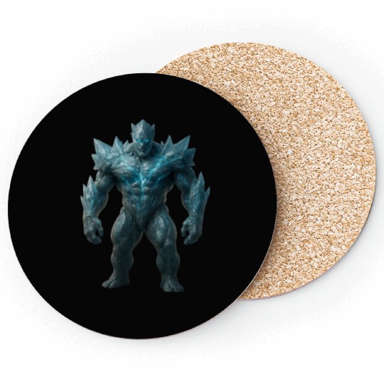 Crystal Golem hyper-realistic Coasters