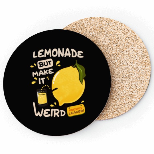 Lemonade Freshly Leaked Coasters