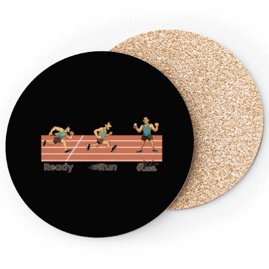 Runners Race Day, Daily Training, Ready Run Rum Coasters