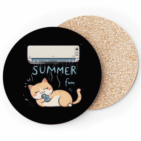 Funny Cat Coasters | Retro Cat Meme Coasters