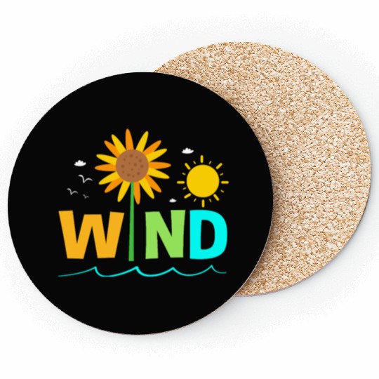Wind Energy Renewable Energy Earth Day Coasters