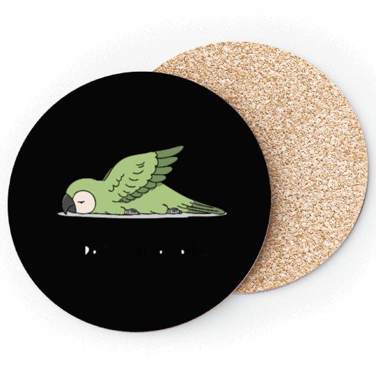 Red-shouldered Macaw Coasters