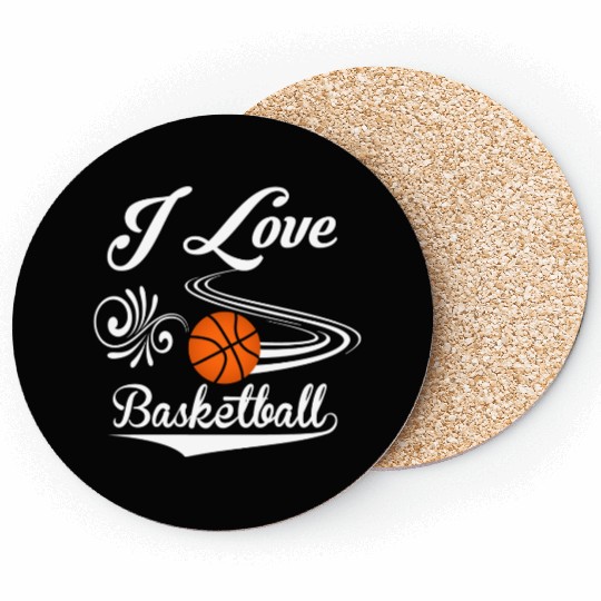 I love basketball Coasters