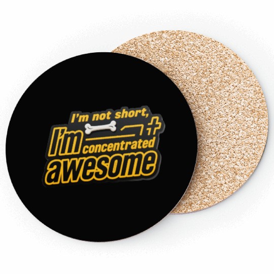 Concentrated Dog Bone Affirmation Coasters