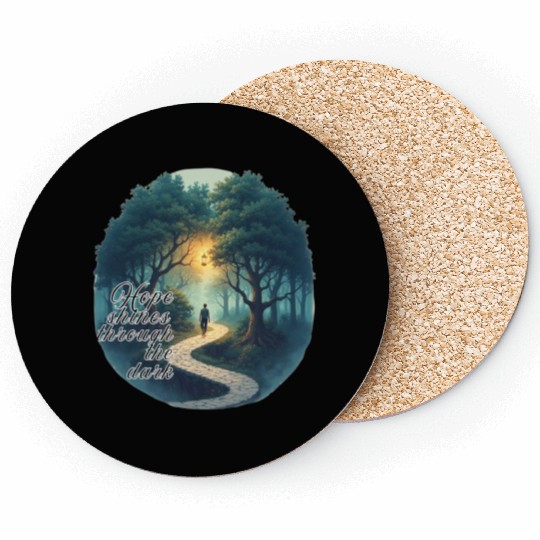 Hope Illuminates the Dark Forest Coasters
