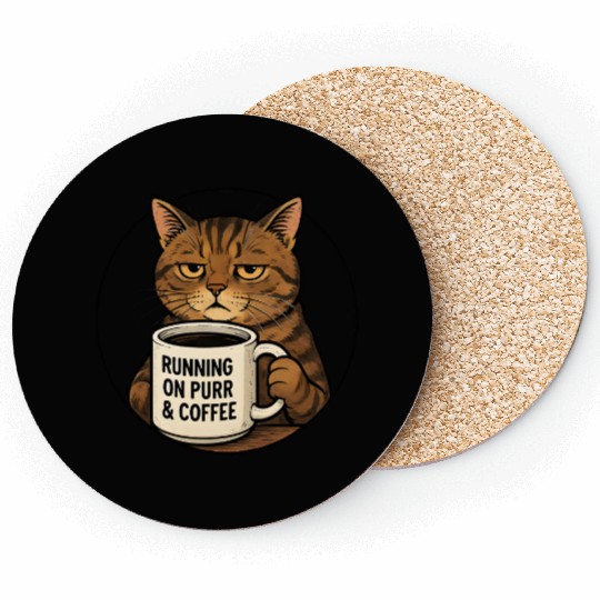Running on Purr & Coffee Coasters