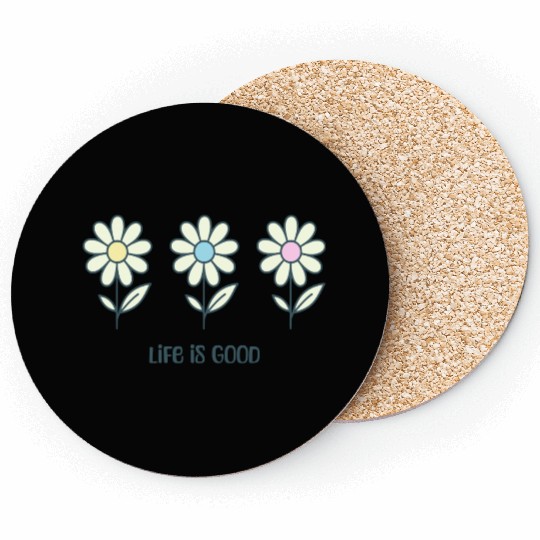 Cute flower Daisy Coasters
