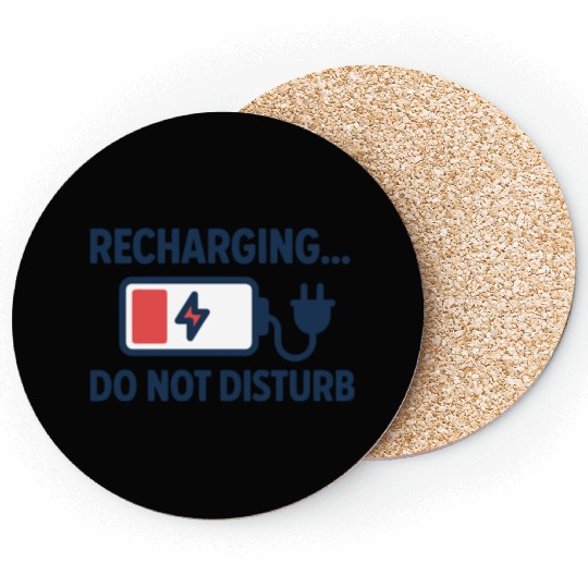Recharging Do Not Disturb - Introvert	 Coasters