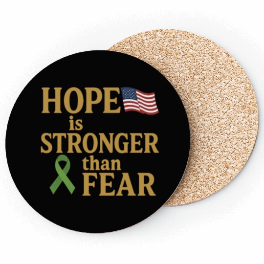 Childhood Cancer Awareness Coasters