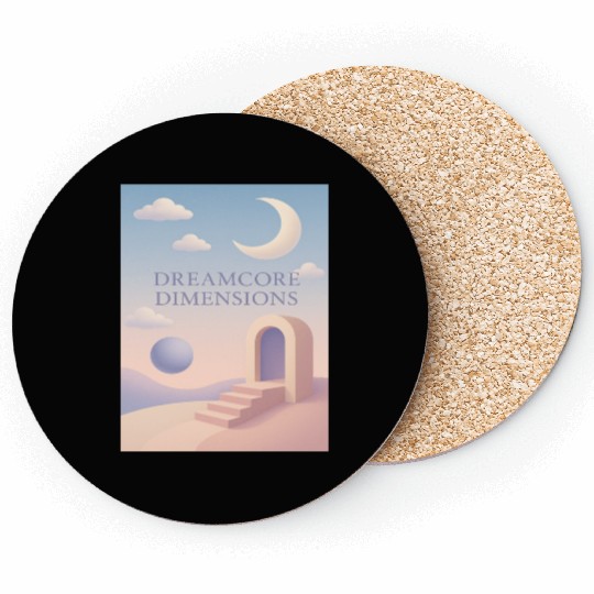 Dreamcore Dimensions Celestial Scene Coasters
