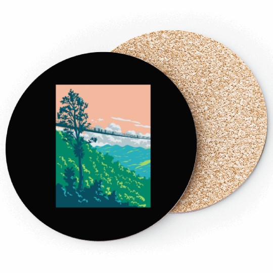 Great Smoky Mountains National Park Gatlinburg WPA Coasters