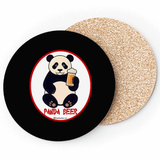 Panda Beer  Coasters