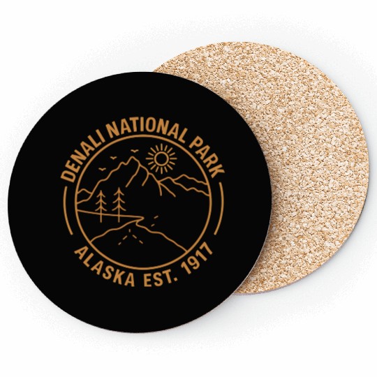 Denali Mountain Alaska National Park Coasters