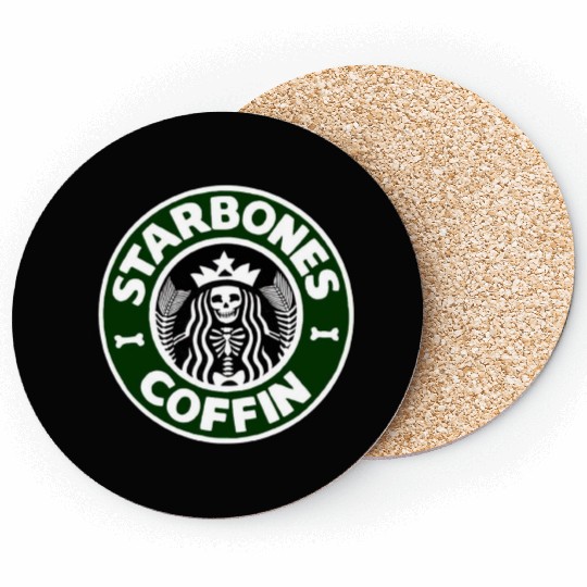 Starbones Coffin Coasters