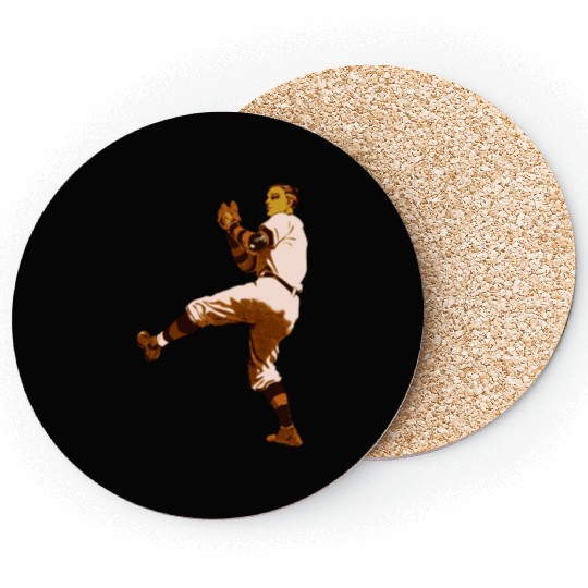 Baseball Pitcher Coasters