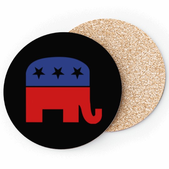 Republican elephant Coasters