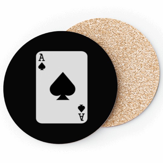 ace of spades Coasters