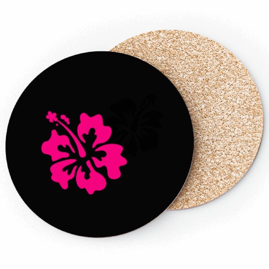 hibiscus flower Coasters
