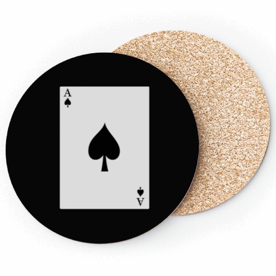 Ace of Spades Coasters