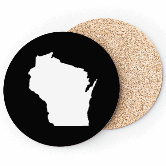 Coloring Book Wisconsin Coasters