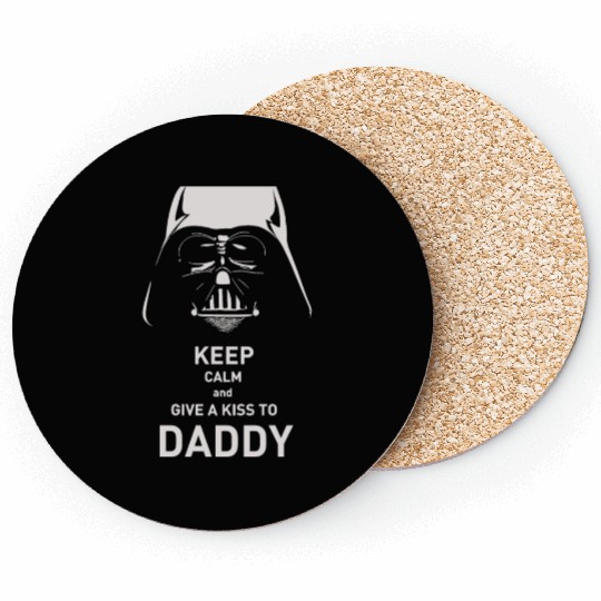 Funny Star Wars Darth Vader father's day gift Coasters