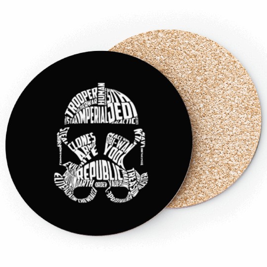 Star Wars typography Coasters