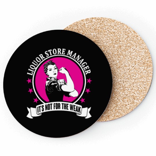 Liquor Store Manager Coasters