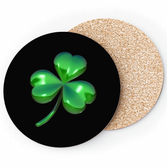 3D Shamrock Coasters