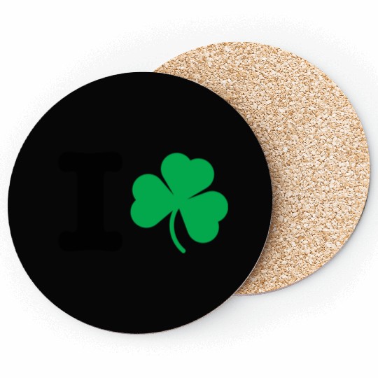 I Shamrock Coasters