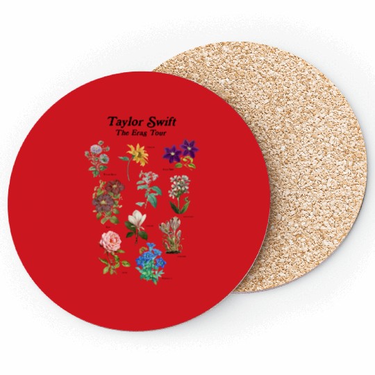 Floral Tay.lor S.wi.ft Eras Coasters