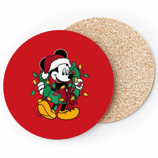 Disney Mickey Mouse Lights Raglan Baseball Coasters Coasters