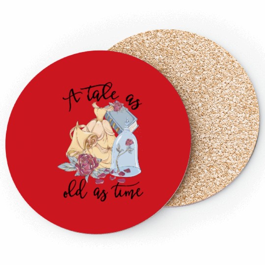 Disney Princess Coasters, Beauty And The Beast Coasters