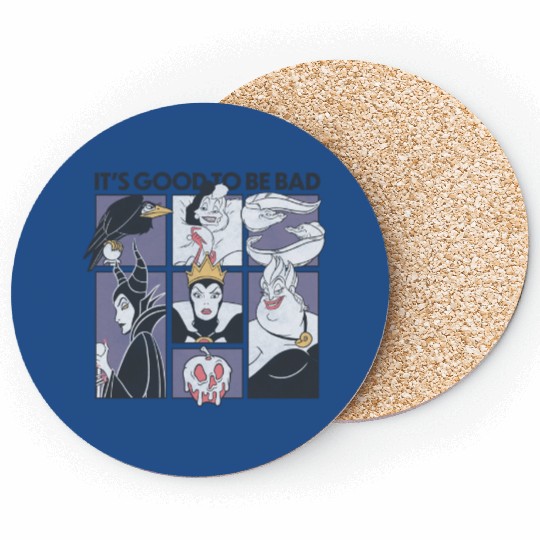 It's Good To Be Bad Coasters, Bad Girls Club, Funny Villains Disney Coasters