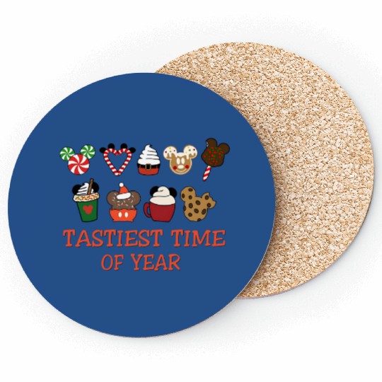 Christmas Disney Snacks Coasters