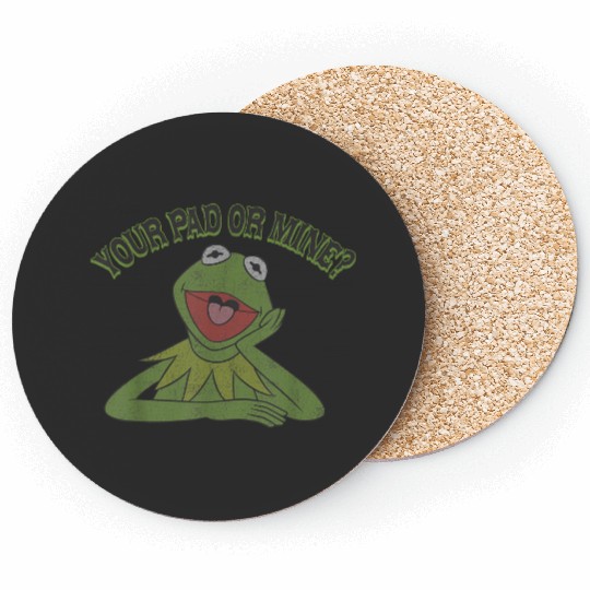Disneyss K the frog Muppets Your Pad Coasters
