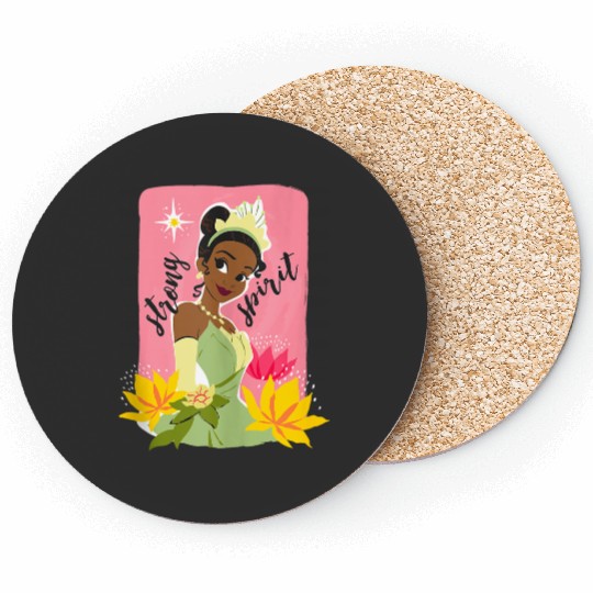 Disneyss The Princess The Frog Tiana Portrait Free Spirit Coasters