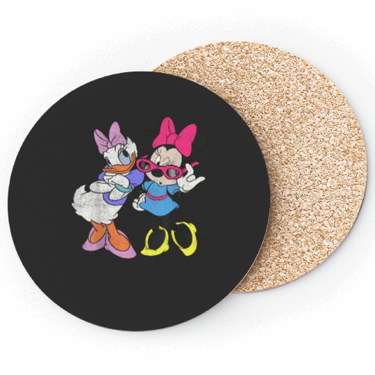 Disney Mickey And Friends Daisy & Minnie Fashion Coasters