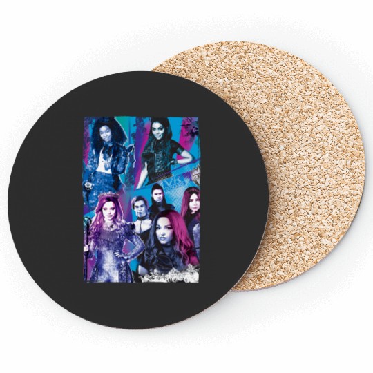 Disney Descendants 3 VK Kids Coasters