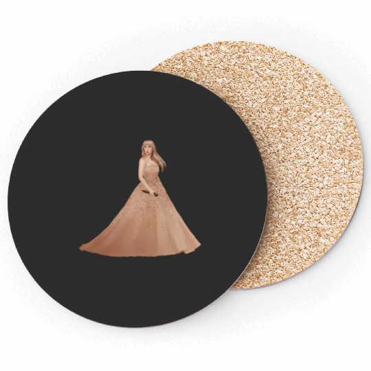 Discover Taylor Swiftt Speak Now Eras Tour Seasame Seed Dress 1181 Coasters