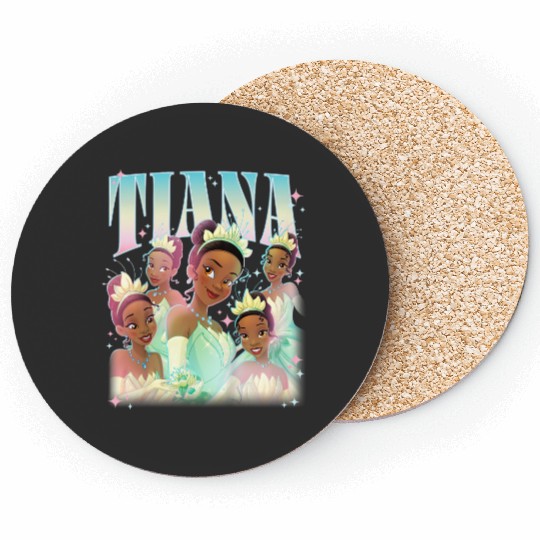Disney The Princess And The Frog Beautiful Tiana Portraits Coasters